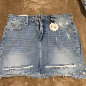 Jean skirt